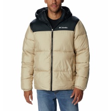 Columbia Winter Jacket Puffect with Hood (Thermarator Insulation, Waterproof) Beige Men